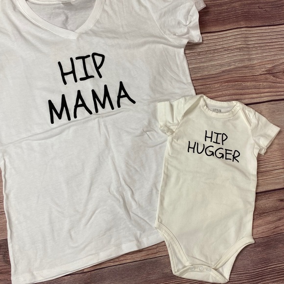 Mommy and Me Matching Graphic T-Shirt set - Picture 2 of 7